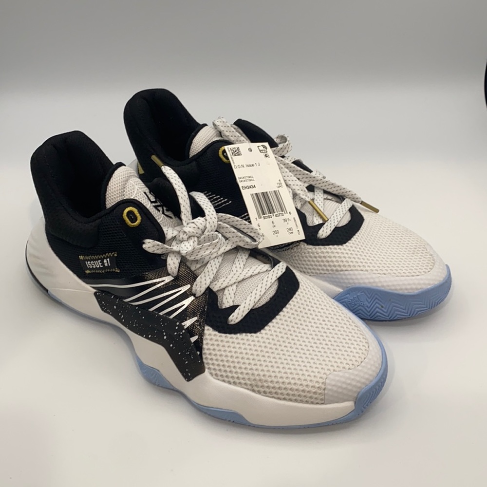 ADIDAS BOYS D.O.N. ISSUE #1 BASKETBALL SHOES - Picture 1 of 7